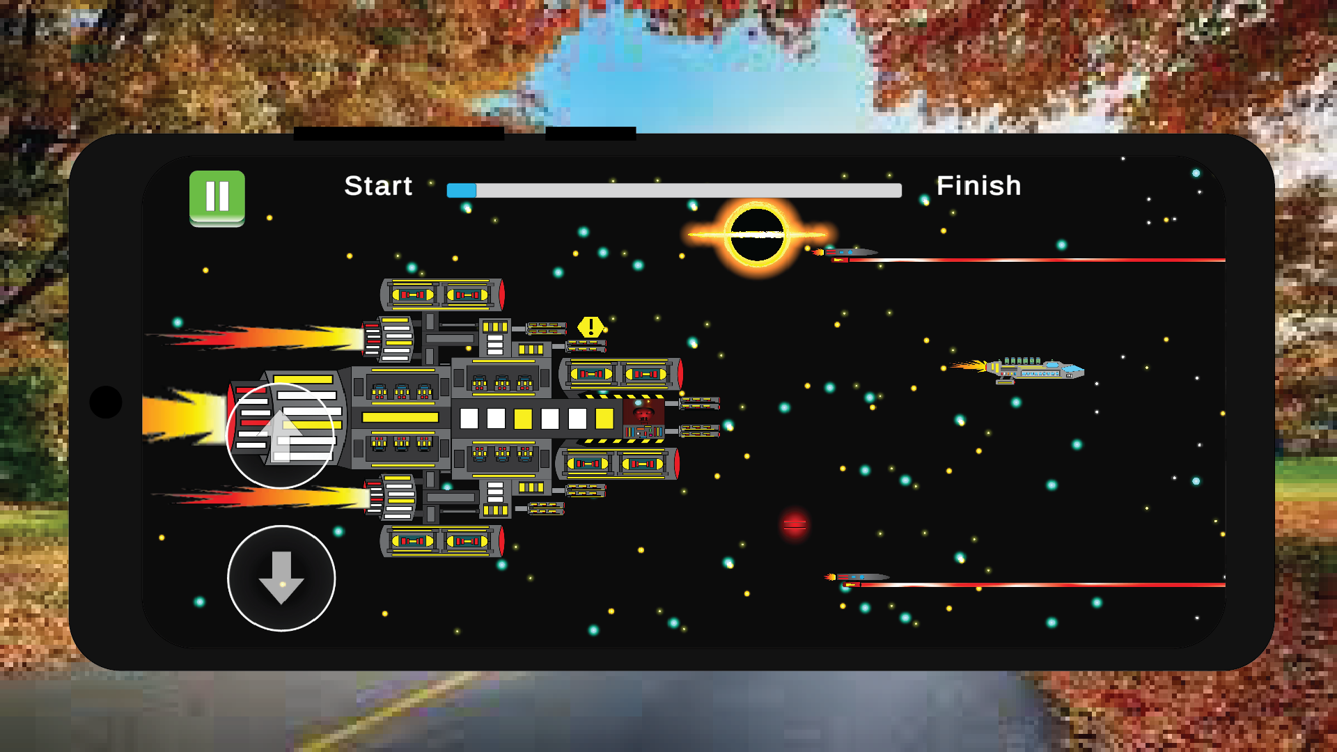 Asteroid Dodger - Dodge and survive